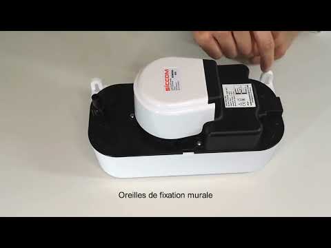 Дренажні насоси Siccom ECOTANK+ 2.5, 1.2   розпаковка