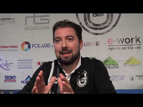 AC CREMA 1908 VS SPORTING FRANCIACORTA. LE INTERVISTE POST PARTITA
