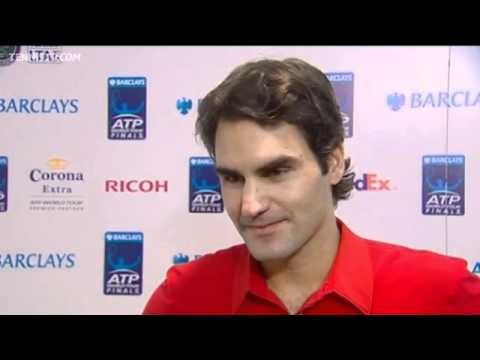 Federer Reflects Title Victory Over Nadal At O2 Arena