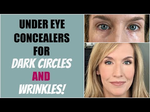 Under Eye Concealers for Mature Skin AND Dark Circles | 14 Concealer Reviews! Video