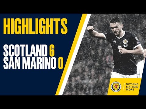 Scotland 6-0 San Marino   ( UEFA Euro 2020 qualify...
