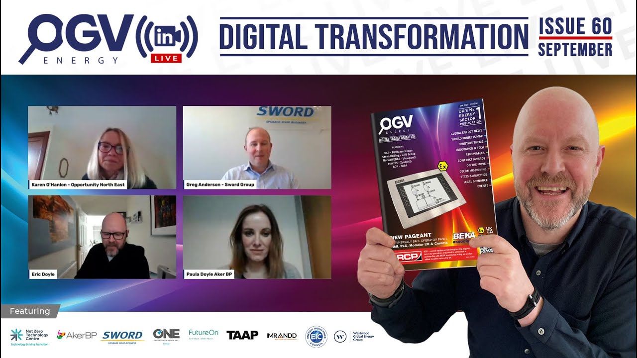 Digital Transformation in The Energy Sector - Live talk - OGV Energy Issue 60