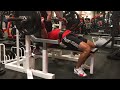 ベンチプレス 止め有り115キロ