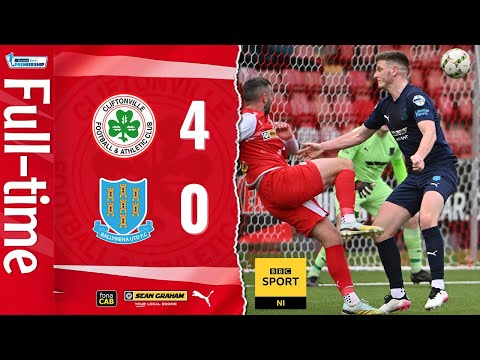 HIGHLIGHTS | Cliftonville 4-0 Ballymena United
