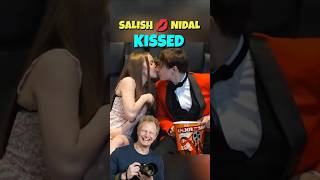 OMG! 🤯 Salish and Nidal Kissed 💋 During Movie Time  #salishmatter