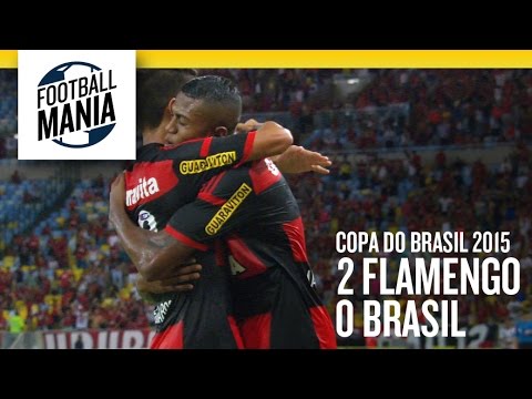 Flamengo 2x0 Brasil - Copa do Brasil 2015 - First Round