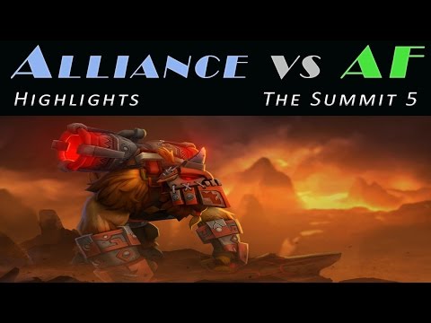 Dota 2: Alliance Team AD FINEM The Summit 5   Highlights