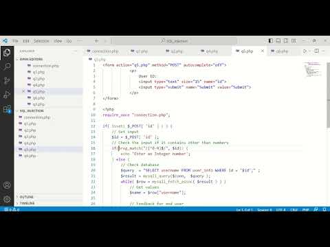 Sql Injection Attack Prevention Input Validation