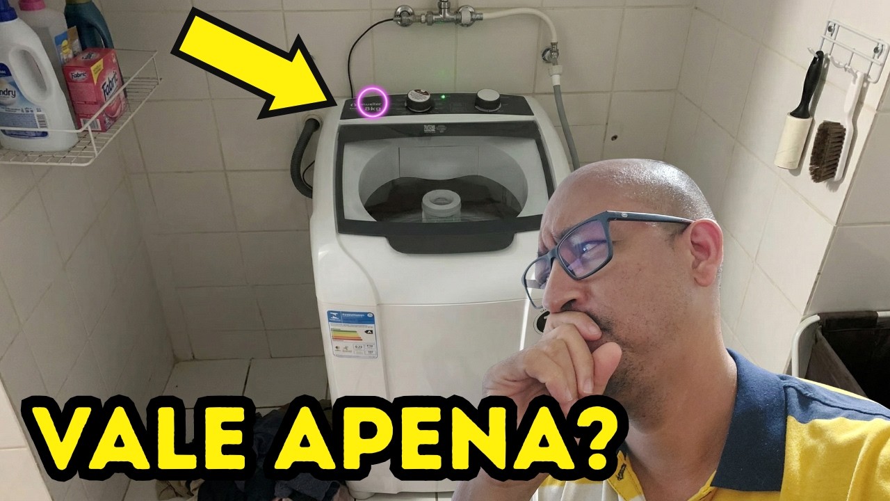 Miniatura da avaliação em vídeo de Máquina de Lavar MUELLER 8KG Automática Energy
