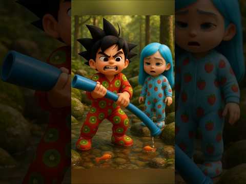 Вегета украл воду из бассейна Гоку😡