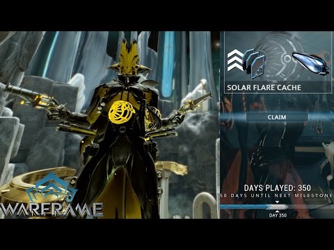 Warframe | 350th Daily Tribute (Solar Flare Cache)