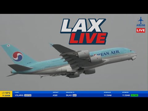 🔴LIVE LOS ANGELES (LAX) AIRPORT ACTION! (January 2nd, 2026)