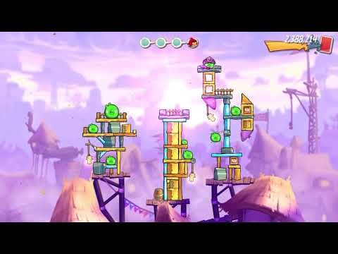 Angry Birds 2 -Gameplay level 105 Completed
