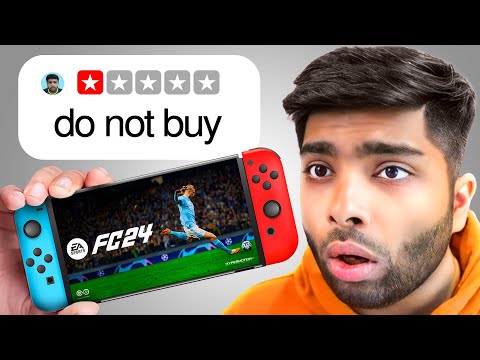 FC 24 but its on Nintendo Switch...