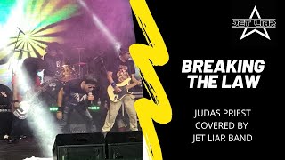 Download lagu Jet Liar Live at Teras124 Stage Jakarta : Breaking The Law - Judas Priest mp3