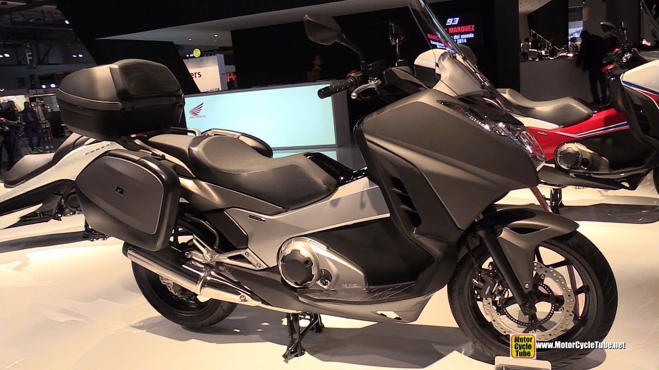 2015 Honda Integra 750 Maxi Scooter - Walkaround - 2014 EICMA Milan Motorcycle Exhibition