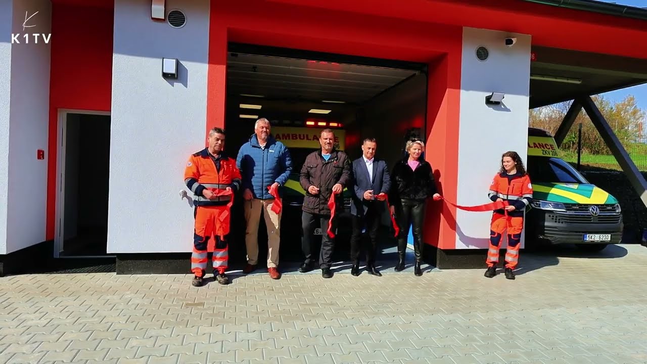 V Lubech u Chebu vyrostla nová výjezdová základna zdravotnické záchranné služby