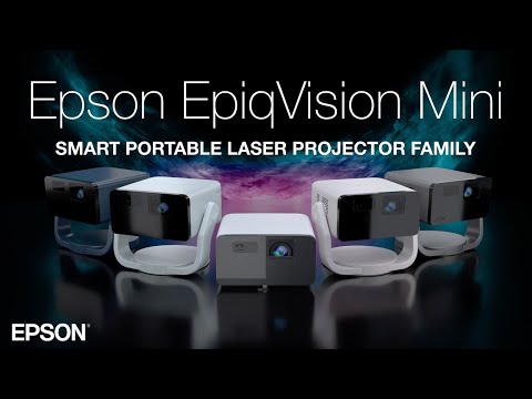 Epson EpiqVision Mini EF21 Portable Smart Laser Projector