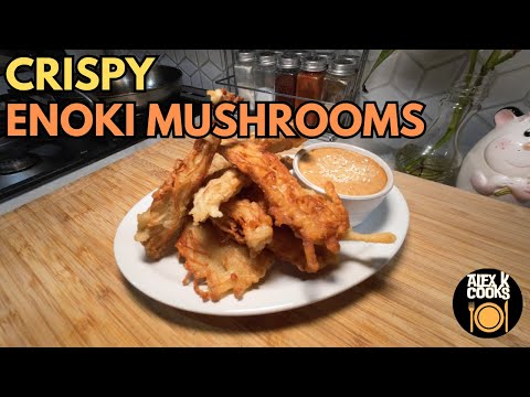 These Fried Enoki Mushrooms Are Addictively Crispy!
