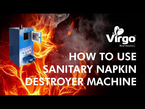 Sanitary Napkin Burner Machine