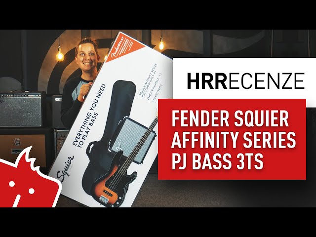 FENDER SQUIER Affinity Series PJ Bass Pack 3TS Ensemble de basse