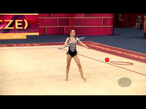 ZALESAKOVA Sabina (CZE) - 2019 Rhythmic Worlds, Baku (AZE) - Qualifications Hoop