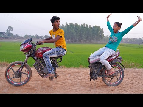 Must Watch New Funny Video 2021 Top New Comedy Video 2021 Try To Not Laugh Episode 181 By@MY FAMILY