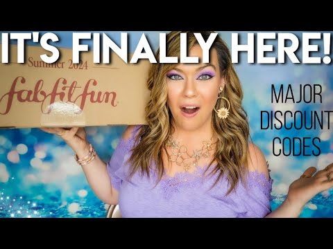 FabFitFun Summer 2024 Unboxing + Coupon Code | FIRST LOOK AT THE ITEMS!