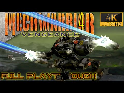 Mechwarrior 4 VENGEANCE — Full Playthrough [No Commentary][2025]