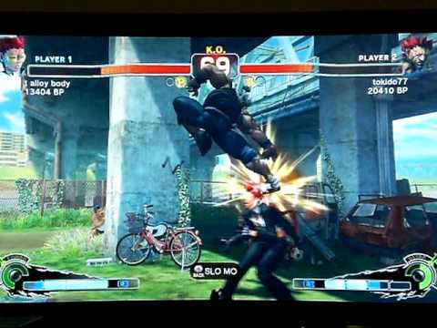 Tokido [Akuma] vs t alloy body [C.Viper] SUPER STREET FIGHTER 4 - Japanese Online Ranked Matches
