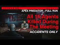 Apex Predator Full Run All 11 Agents Killed In Accidents During The Meeting SA AO HITMAN 3