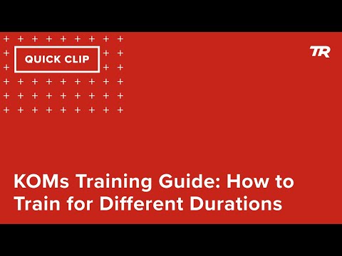 KOMs Training Guide: How to Train for Different Durations (Ask a Cycling Coach 341)