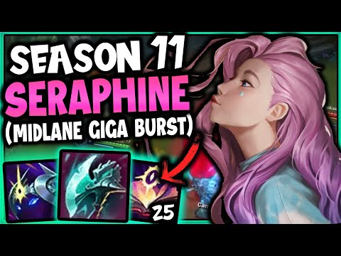 Seraphine is the QUEEN OF MIDLANE in Season 11 with these new items... - League of Legends