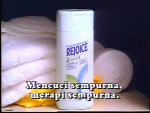 Rejoice 2 in 1 Shampoo (English Version) 30s - Malaysia, 1989