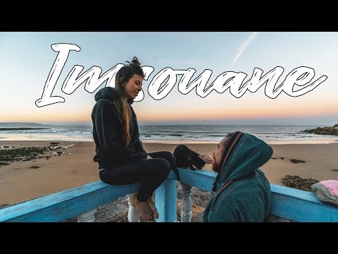 SLEEPING right by the SEA in IMSOUANE | Morocco Road Trip #1