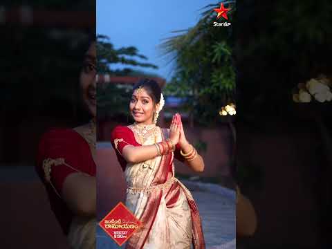 🎉 Join Akshata as she overflows with excitement the launch of the serial #IntintiRamayanam