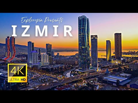 Izmir, Turkey 🇹🇷  in 4k ULTRA HD 60 FPS Video by Drone