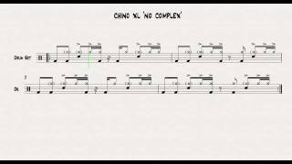 Chino XL &#39; No Complex&#39; Drum Chart