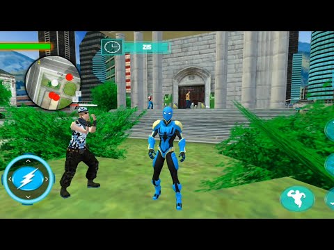 Superhero Spider Robot Rope City Rescue Missions | Flying Robot Superhero - Android GamePlay