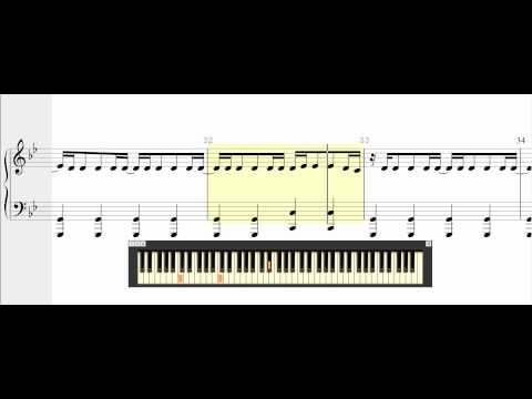 DJ Smash pres. Fast Food - Volna (On-Screen Piano Sheet Music)