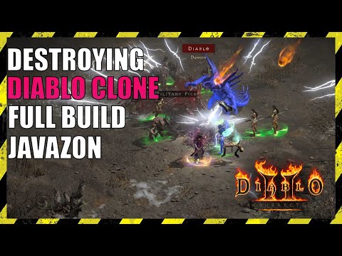 Beating DClone in 8 seconds with a Full geared javazon