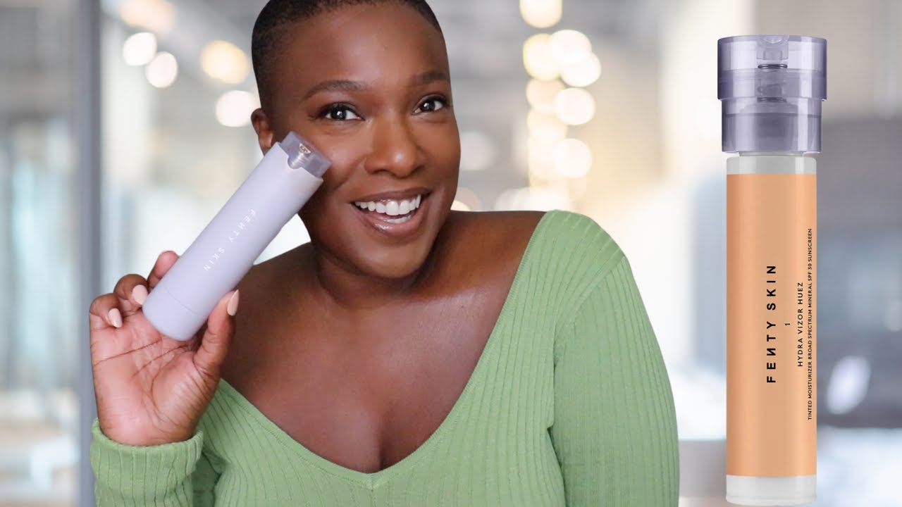 FENTY SKIN HYDRA VIZOR HUEZ TINTED MOISTURIZER BOARD SPECTRUM MINERAL SPF SUNSCREEN