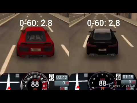Driving School Sim Drag Race| M8 Comp vs R8