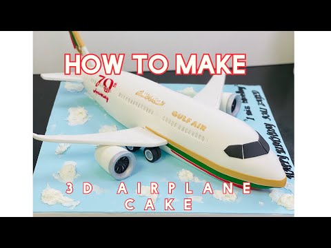 How to make Airplane Cake @sw8artvale