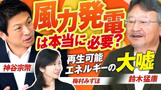 再生可能エネルギーの大嘘！日本列島を崩壊させる「風力発電」は本当に必要なのか？鈴木猛康 神谷宗幣 梅村みずほ【赤坂ニュース446】