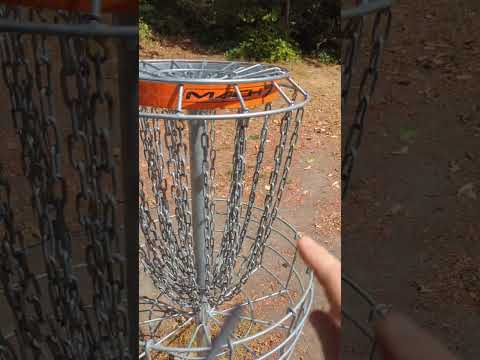 DGA Mach7 disc golf basket "nano" 🤏🏼 review 🥏