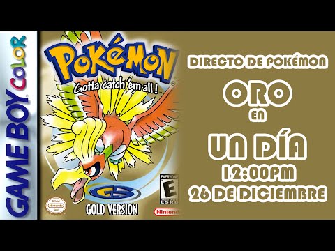 POKÉMON ORO EN UN DÍA | JOHTO (DIRECTO RESUBIDO)