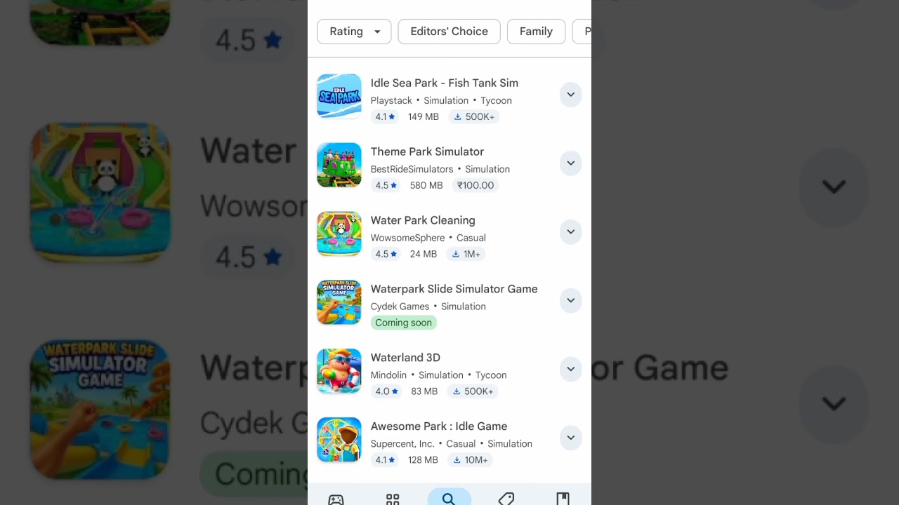 How to download WaterPark Simulator for Android #trendingshorts #viralshort