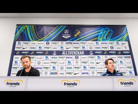 AIK Play: Presskonferens efter AIK–Djurgården 1–0 | 2021-10-03