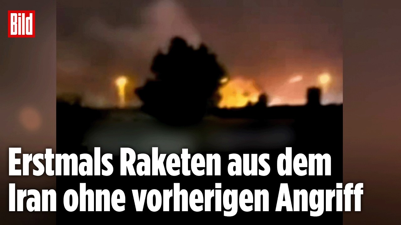 KRIEG IM NAHEN OSTEN: Iran startet Überraschungsangriff! Raketen auf US-Militärbasen abgefeuert